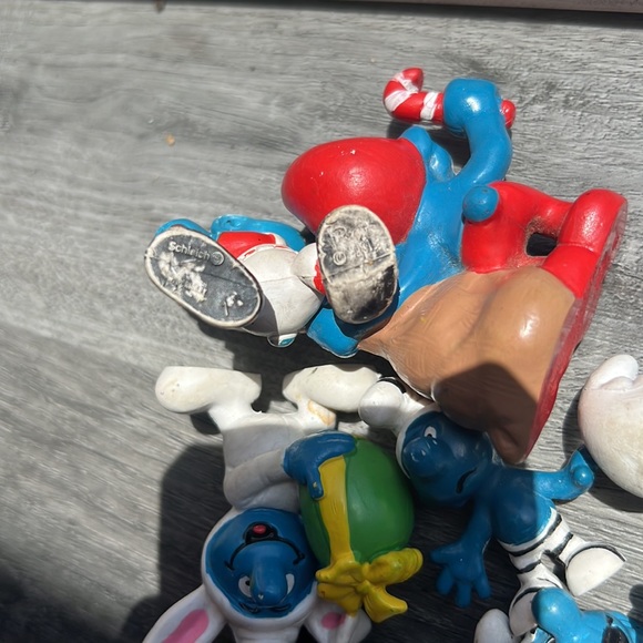 Collectible Smurf figures 8 set - Picture 10 of 13